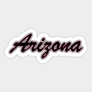 Football Fan of Arizona Sticker